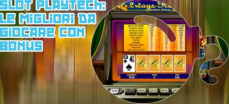 Migliori casinò online playtech