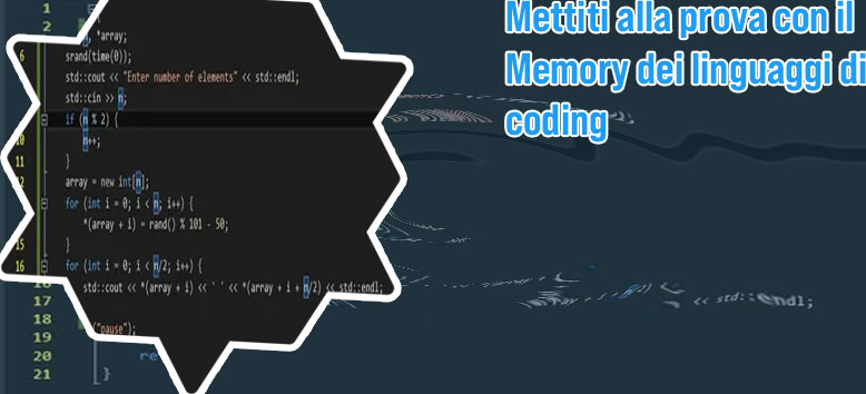 Software di sviluppo giochi C++
